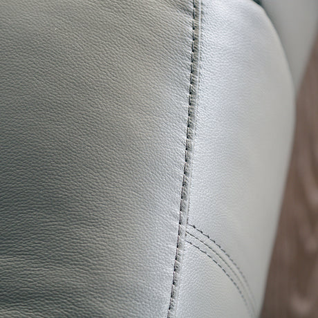 Glarus Dark Gray Sofa Manual Recliner from Furniture of America - Luna Furniture