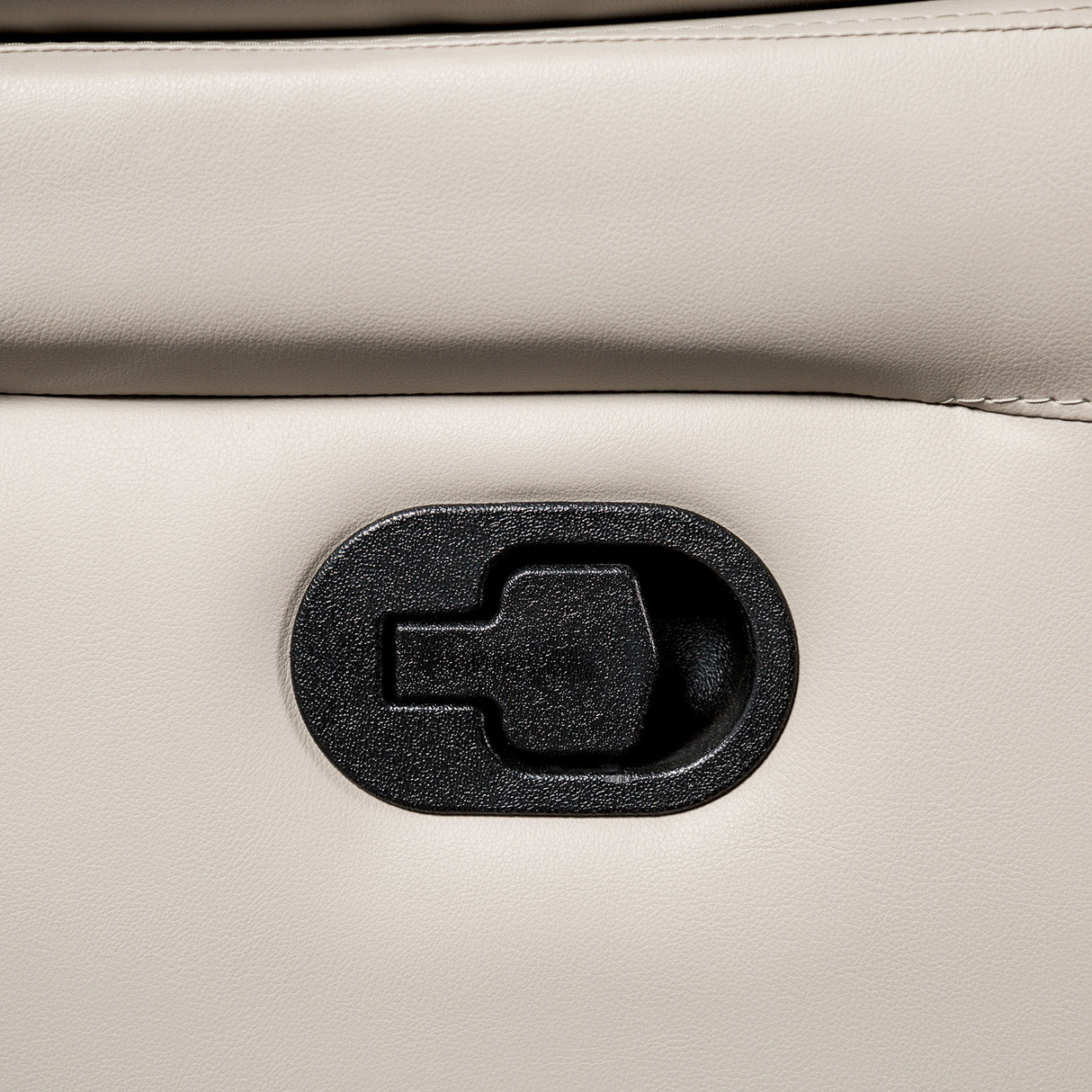 Glarus White Loveseat Manual Recliner from Furniture of America - Luna Furniture