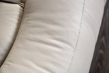 Glarus White Loveseat Manual Recliner from Furniture of America - Luna Furniture