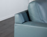 Stordal Blue Sectional, Left Chaise from Furniture of America - Luna Furniture