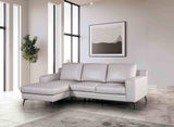 Stordal Light Gray Sectional, Left Chaise from Furniture of America - Luna Furniture