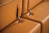 Vadso Tangerine Sectional, Right Chaise from Furniture of America - Luna Furniture