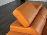 Vadso Tangerine Sectional, Right Chaise from Furniture of America - Luna Furniture