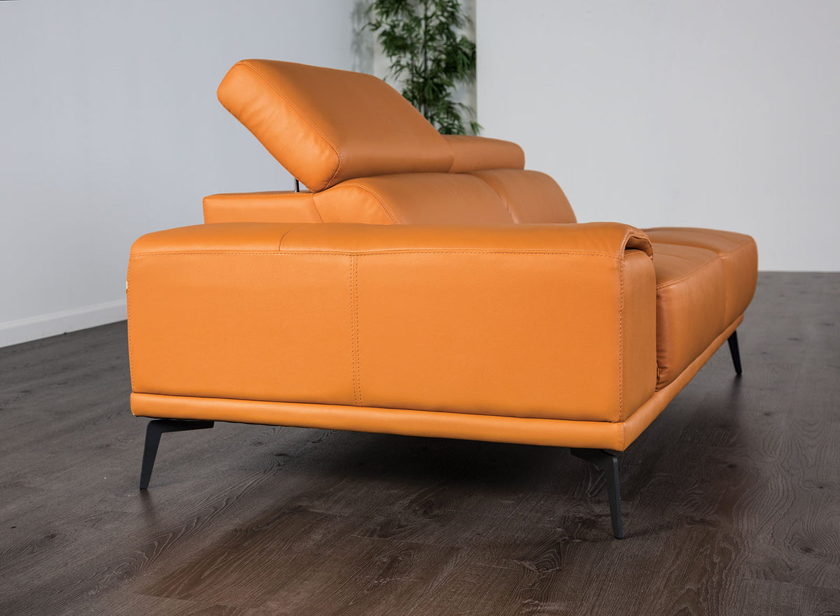 Vadso Tangerine Sectional, Left Chaise from Furniture of America - Luna Furniture