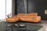 Vadso Tangerine Sectional, Left Chaise from Furniture of America - Luna Furniture