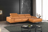 Vadso Tangerine Sectional, Right Chaise from Furniture of America - Luna Furniture