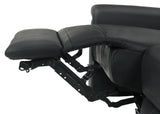Oliverus Black Power Sectional from Furniture of America - Luna Furniture