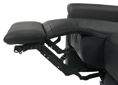 Oliverus Black Power Sectional from Furniture of America - Luna Furniture