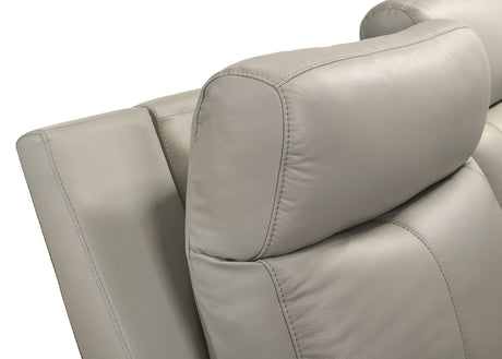 Oliverus Taupe Power Sectional from Furniture of America - Luna Furniture
