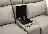 Oliverus Taupe Power Sectional from Furniture of America - Luna Furniture