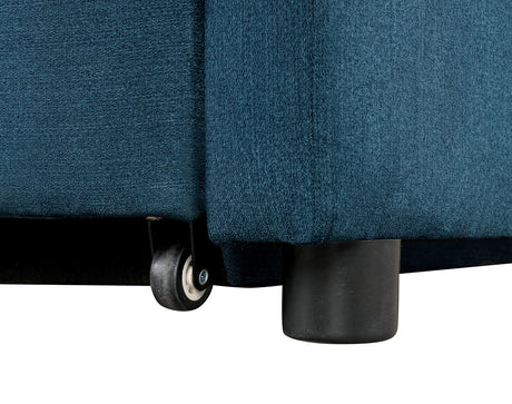 Woburn Blue Convertible Chair from Furniture of America - Luna Furniture