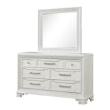 Stella Mia Creamy White 4-Piece Queen Bedroom Set from Furniture of America - Luna Furniture
