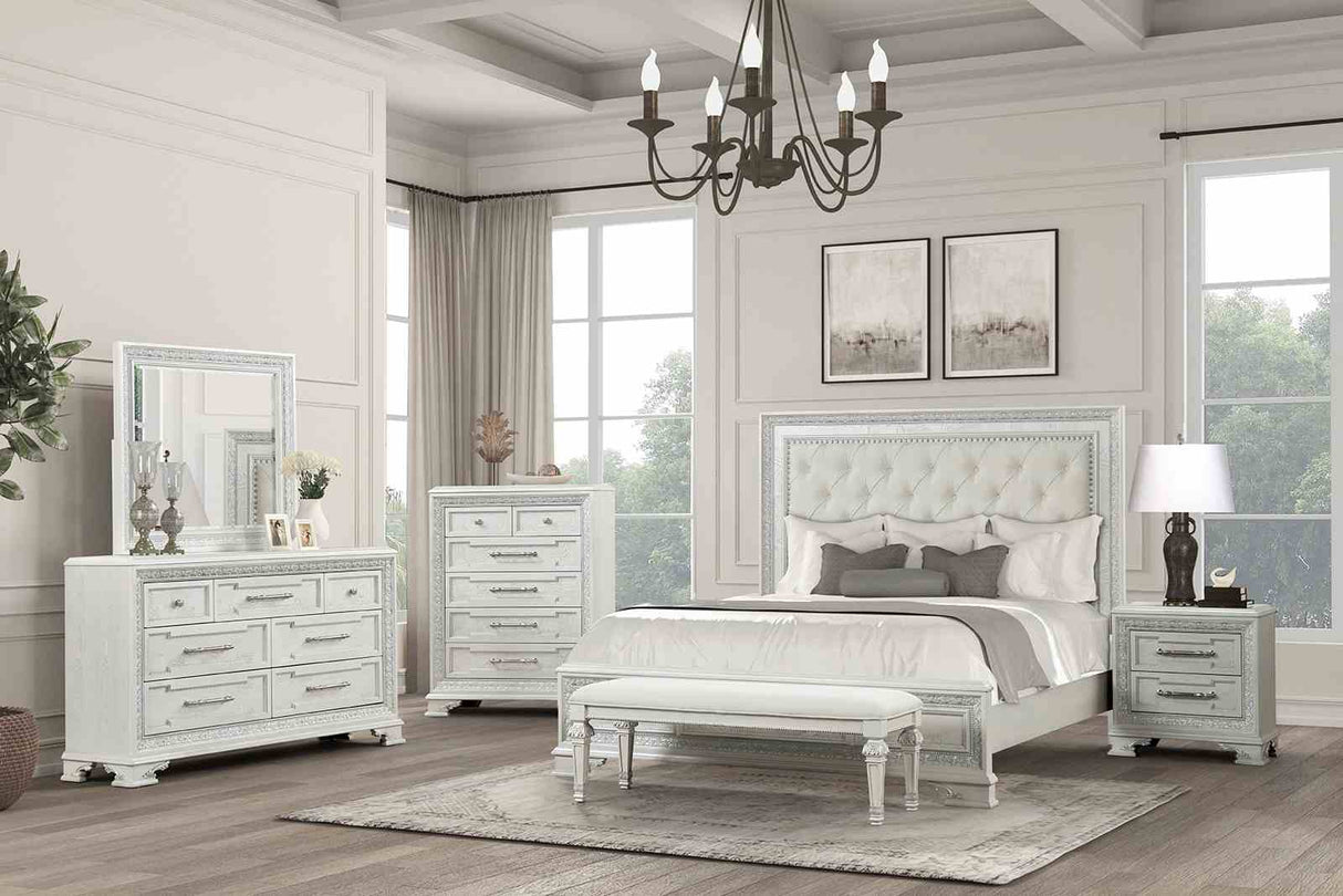 Stella Mia Creamy White Chest from Furniture of America - Luna Furniture