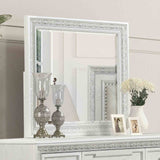 Stella Mia Mirror, ornate framed beveled look over dresser