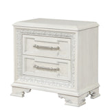 Stella Mia Creamy White Nightstand from Furniture of America - Luna Furniture