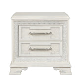 Stella Mia Creamy White Nightstand from Furniture of America - Luna Furniture
