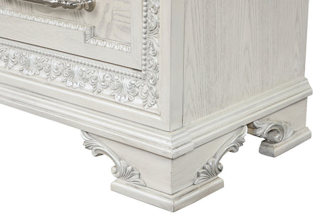 Stella Mia Creamy White Nightstand from Furniture of America - Luna Furniture