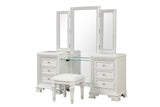 Stella Mia Creamy White Vanity Set from Furniture of America - Luna Furniture