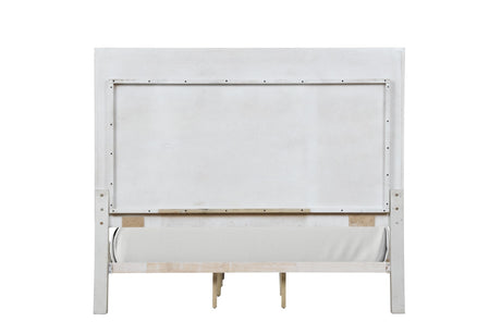 Stella Mia Creamy White King Bed from Furniture of America - Luna Furniture
