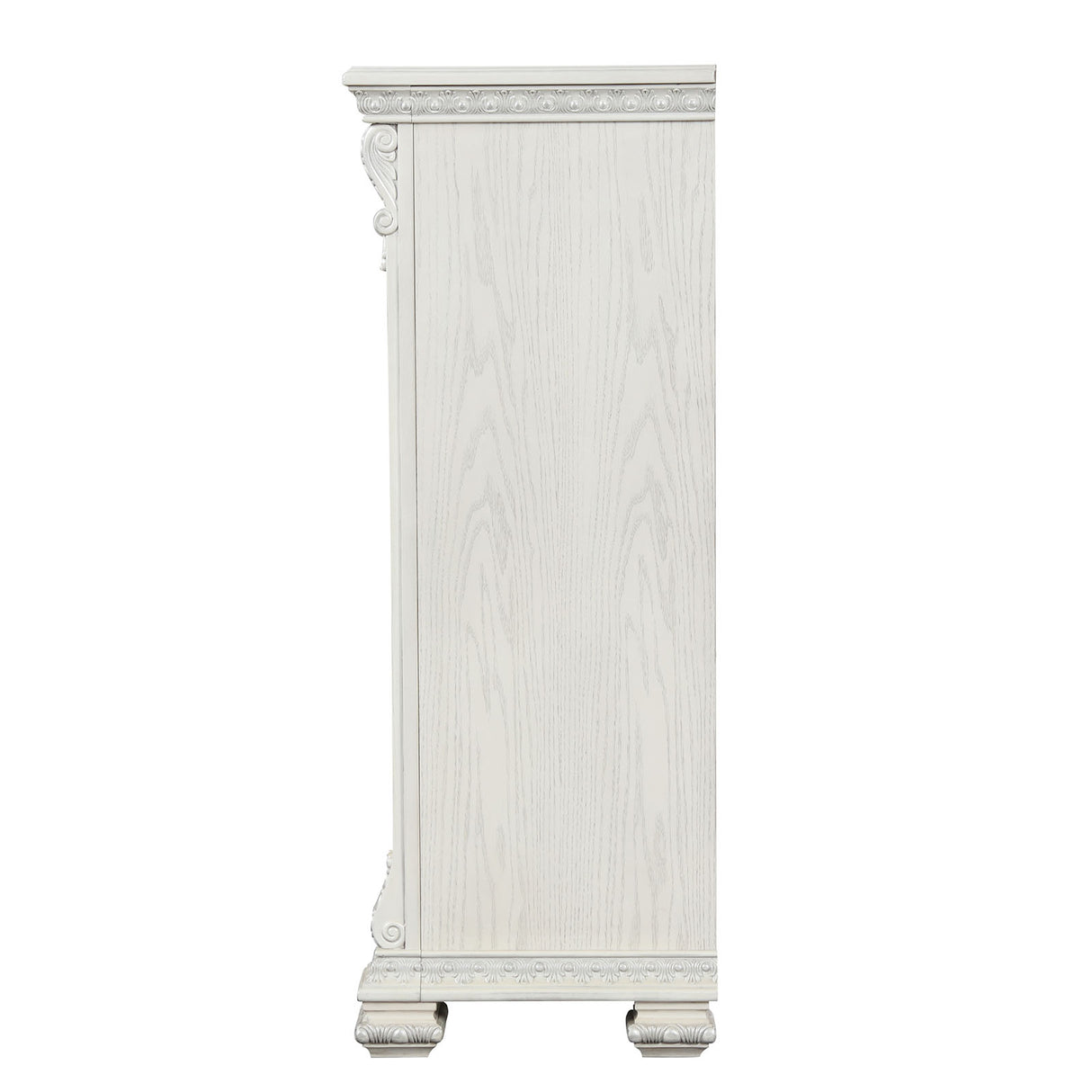 Promenade Wire Brushed White Chest from Furniture of America - Luna Furniture