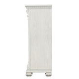 Promenade Wire Brushed White Chest from Furniture of America - Luna Furniture