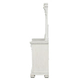 Promenade Wire Brushed White Dresser w/Jewelry Box from Furniture of America - Luna Furniture