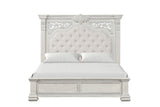 Promenade Wire Brushed White 5-Piece Queen Bedroom Set from Furniture of America - Luna Furniture