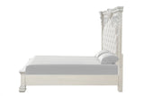 Promenade Wire Brushed White Queen Bed from Furniture of America - Luna Furniture