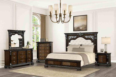 Promenade Espresso Nightstand from Furniture of America - Luna Furniture