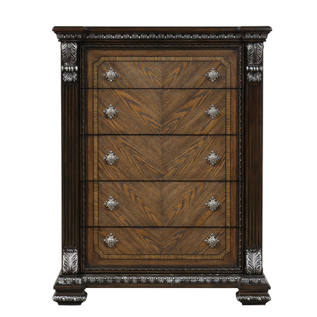 Promenade Espresso Chest from Furniture of America - Luna Furniture