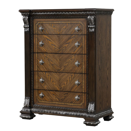 Promenade Espresso Chest from Furniture of America - Luna Furniture
