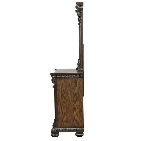 Promenade Espresso Dresser w/Jewelry Box from Furniture of America - Luna Furniture