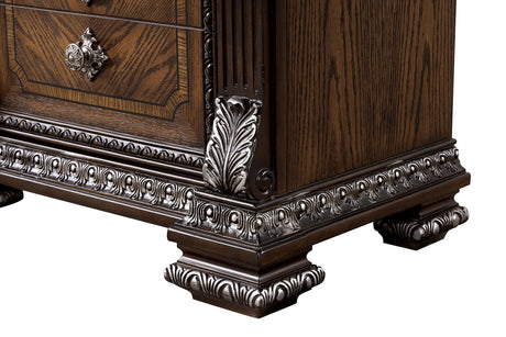 Promenade Espresso Nightstand from Furniture of America - Luna Furniture