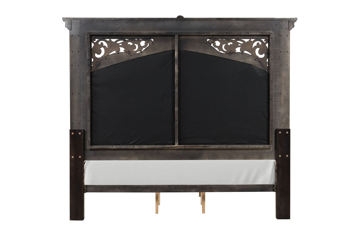 Promenade Espresso Queen Bed from Furniture of America - Luna Furniture