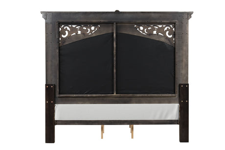 Promenade Espresso Queen Bed from Furniture of America - Luna Furniture