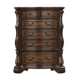 Leovanni Dark Brown Chest from Furniture of America - Luna Furniture