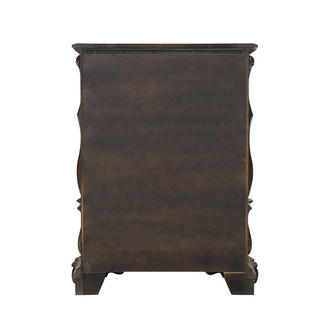 Leovanni Dark Brown Chest from Furniture of America - Luna Furniture