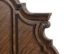 Leovanni Dark Brown 5-Piece Queen Bedroom Set from Furniture of America - Luna Furniture