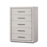 Crowthorne White Oak 5-Piece Queen Bedroom Set from Furniture of America - Luna Furniture