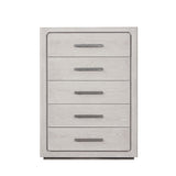 Crowthorne White Oak 5-Piece Queen Bedroom Set from Furniture of America - Luna Furniture