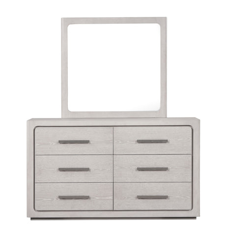 Crowthorne White Oak 5-Piece Queen Bedroom Set from Furniture of America - Luna Furniture