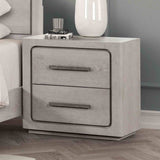 Crowthorne White Oak 5-Piece Queen Bedroom Set from Furniture of America - Luna Furniture