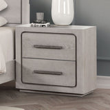 Crowthorne White Oak Contemporary Bedroom Set from Furniture of America - Luna Furniture