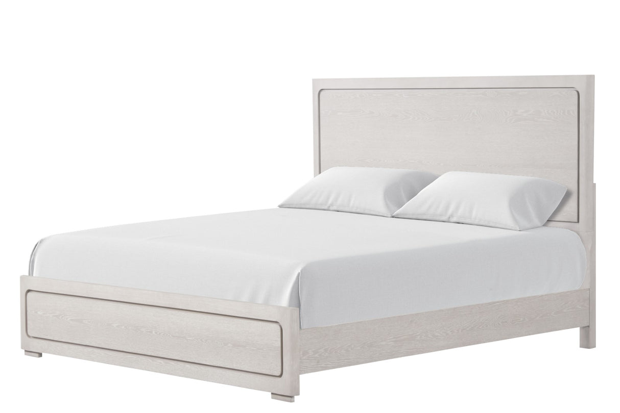 Crowthorne White Oak King Panel Bed from Furniture of America - Luna Furniture