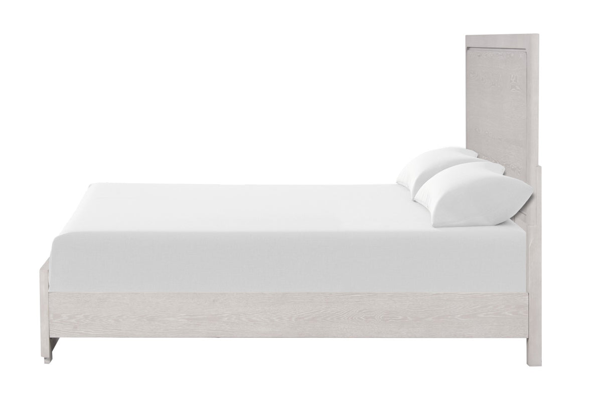 Crowthorne White Oak King Panel Bed from Furniture of America - Luna Furniture