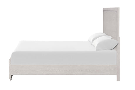 Crowthorne White Oak King Panel Bed from Furniture of America - Luna Furniture