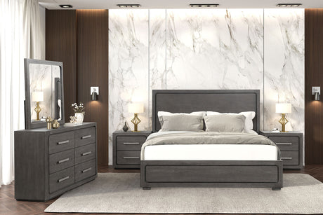 Crowthorne Warm Gray Dresser from Furniture of America - Luna Furniture