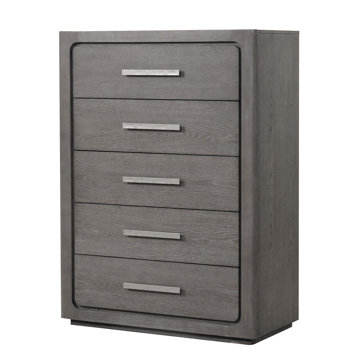 Crowthorne Warm Gray 5-Piece Queen Bedroom Set from Furniture of America - Luna Furniture