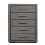 Crowthorne Warm Gray 5-Piece Queen Bedroom Set from Furniture of America - Luna Furniture