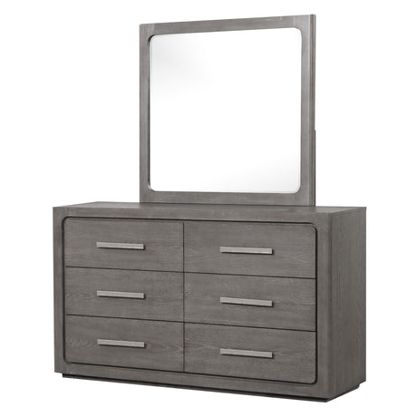 Crowthorne Warm Gray 4-Piece Queen Bedroom Set from Furniture of America - Luna Furniture